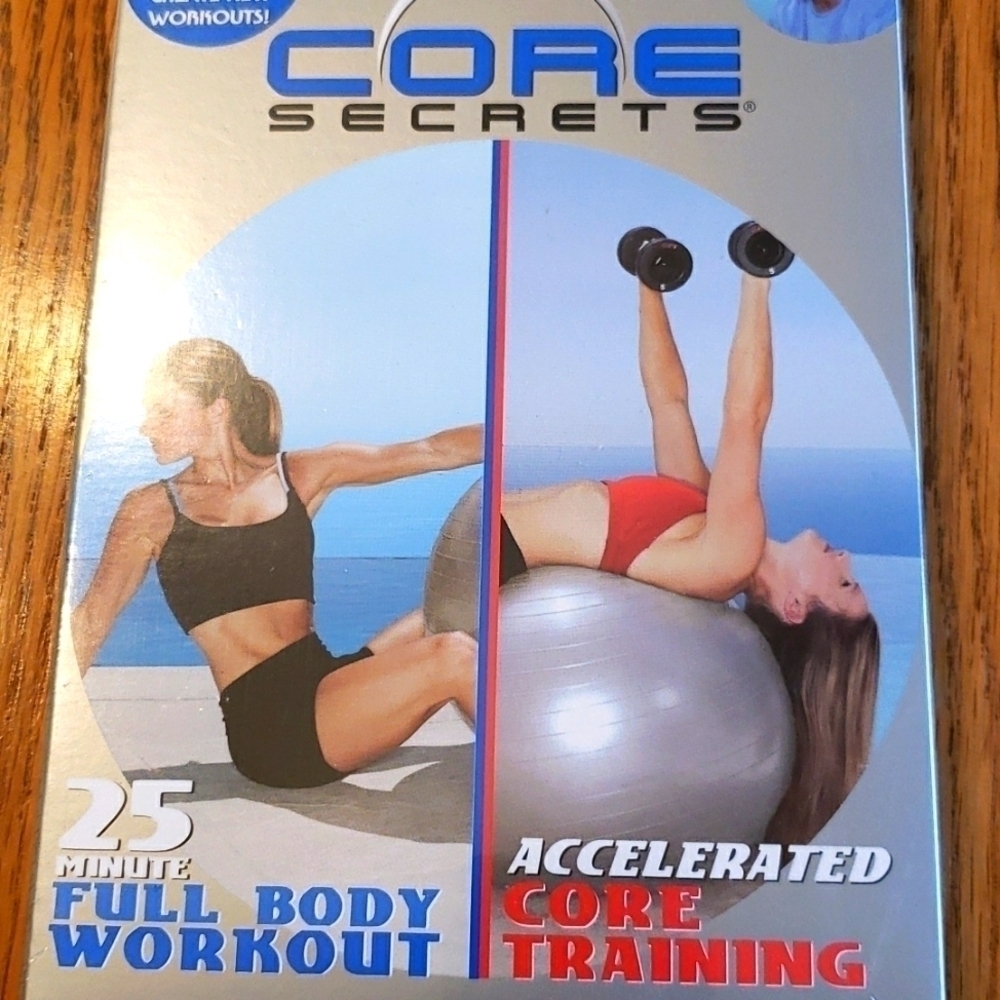 NWOT Unopened Exercise DVD: Core Full Body Workout & Accelerated Core Training